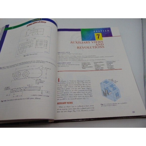 Mechanical Drawing Cad-Communications 12th Edition Text Book McGraw-Hill 1997 - Picture 14 of 16